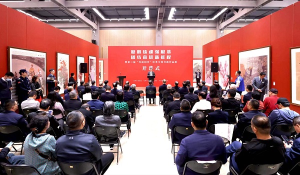 “凝心鑄魂強(qiáng)根基、團(tuán)結(jié)奮進(jìn)新征程”暨第三屆“風(fēng)雨同舟”民革全國書畫作品展在京開幕