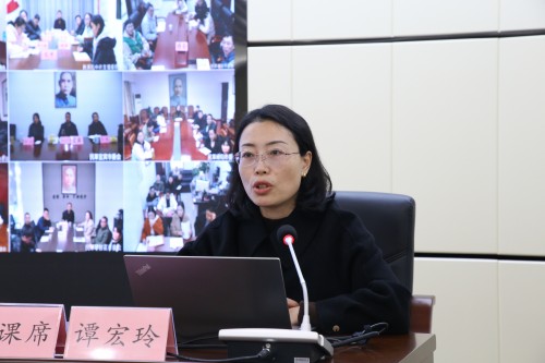 譚宏玲教授授課