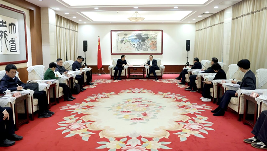 鄭建邦會見中共畢節(jié)市委書記郭錫文一行