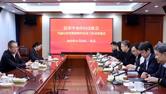 民革中央召開中山議政會 聚焦“當(dāng)前經(jīng)濟(jì)形勢和明年經(jīng)濟(jì)工作對策建議”