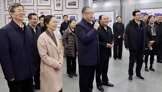 鄭建邦率隊(duì)赴江蘇調(diào)研民革“四位一體”建設(shè)